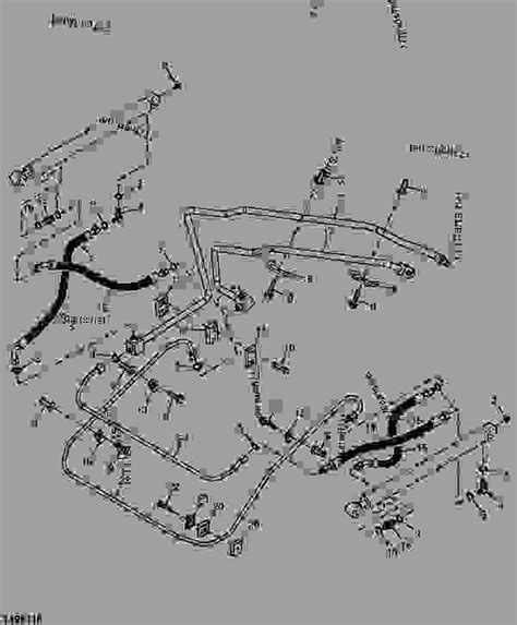 john deere 240 skid steer bucket oil line|John Deere® 240 Parts .